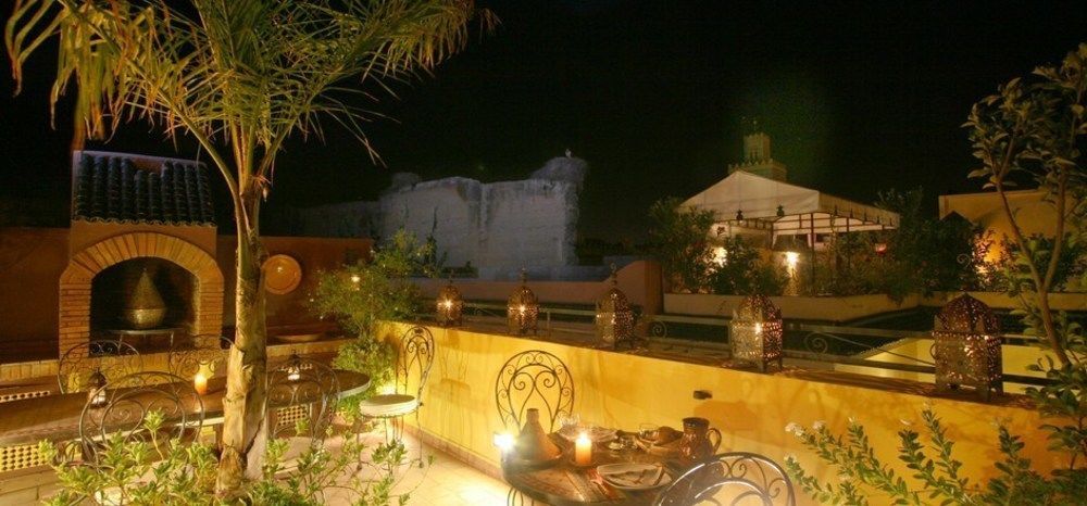 Riad Villa Harmonie Marrakesh Restaurant foto